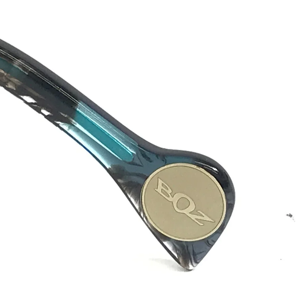 BOZ Eyeglasses Frames WILY 0225 Brown Blue Matte Spotted Half Rim 44.5-21-135